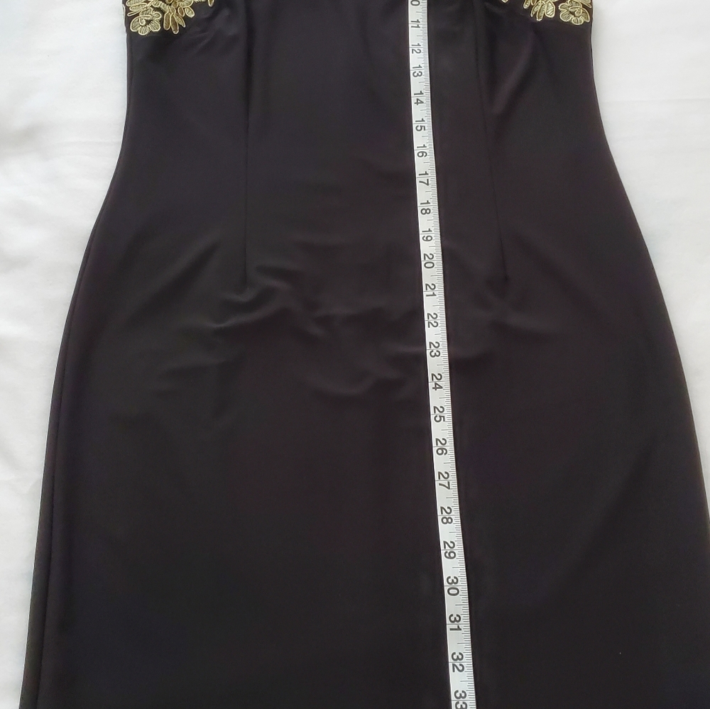 Frank Lyman Elegant Black Dress - Picture 7 of 9